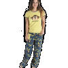 Monkeying Around | Women's Fitted PJ Set (L)