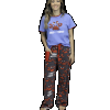 Crabby in The Morning | Women's Regular Fit PJ Set (XL)