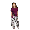 Huckleberry - Bear | Women's Regular Fit PJ Set (L)