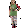 Lights Out! - Christmas | Women's Legging Set (L)