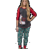 Fa La La Llama | Women's Legging Set (M)