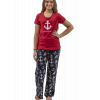 Drifting Off To Sleep - Anchor | Women's Fitted PJ Set (S)