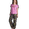 Text Mooseaging | Women's Fitted Pj Set (L)