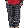Grey Plaid | Men's Flannel PJ Pants (XL)