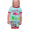 Flamingo | Kid PJ Shorts Set (6)