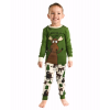 Moose Hug Green | Kid PJ Set (10)