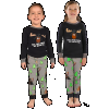 Forest Be With You | Kid PJ Set (2T)