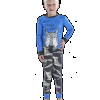 Howl of a Night - Wolf | Boy Kid PJ Set (4T)