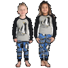 Out Cold - Penguin | Kid PJ Set (3T)