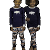 Buffalo Fair Isle | Kid PJ Set (2T)