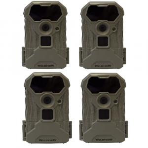 WILDVIEW WV12 12MP TRAIL CAMERA 4 PACK - NEW