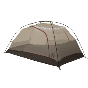 Big Agnes Copper Spur HV UL 2 Person mtnGLO Backpacking Tent-Silver/Gray