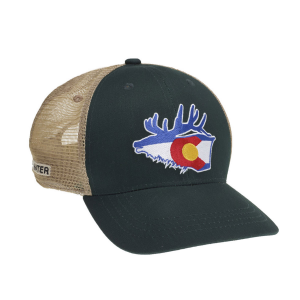 Rep Your Water Colorado Mesh Back Hat-Elk/Forest/Tan-One Size