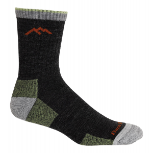 Darn Tough 1466 Cushion Hiker - Merino Wool - Micro Crew Sock - Black - Medium