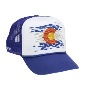 Rep Your Water Mosaic Foam Front Hat-Colorado Flag Fish-One Size