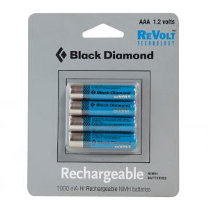 Black Diamond AAA Rechargeable Battery - 4-pack-Silver-4-Pack
