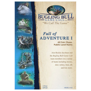 Full of Adventure 1 DVD by Bugling Bull Game Call Co-One Size