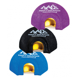 Rocky Mountain Golden Tone Plate 3 Pack Elk Diaphragm Calls-One Size