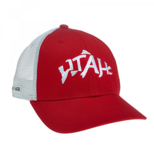 Rep Your Water Utah Trout Hat-Red
