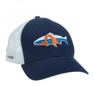 Rep Your Water Utah Delicate Arch Hat-Navy Blue