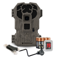 STEALTH CAM V30NGKX 20MP TRAIL CAMERA COMBO W/ SD CARD READER & MOUNT - NEW