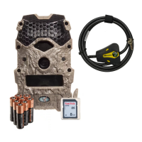 WILDGAME INNOVATIONS MIRAGE 20MP LIGHTSOUT TRAIL CAMERA COMBO W/ CABLE LOCK