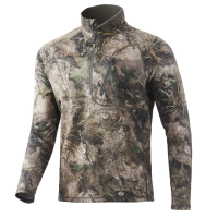 NOMAD UTILITY CAMO LONG SLEEVE 1/2 ZIP