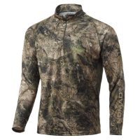 NOMAD PURSUIT CAMO 1/4 ZIP LONG SLEEVE SHIRT
