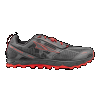 Altra Lone Peak 4 Trail Running Shoes-Grey/Orange-10.5