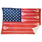 USA Sticks Lacrosse Blanket