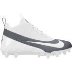 Nike Alpha Huarache 6 Pro Cleat - White/Cool Grey