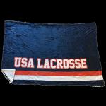 Lax Zone USA Striped 2.0 Blanket