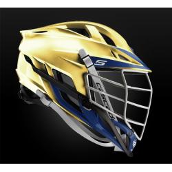 Cascade S Helmet Metallic Gold With White Pearl Mask - Customizable