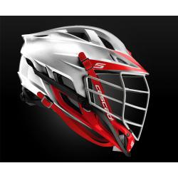 Cascade S Helmet Platinum With White Pearl Mask Mask - Customizable