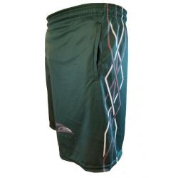 Lax Zone Twisted Shorts - Forest Green