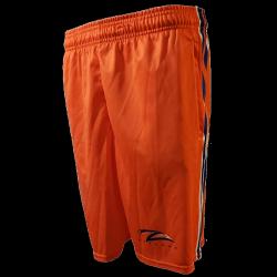 Lax Zone 3 Stripe 2.0 Lacrosse Short - Orange/Royal/White