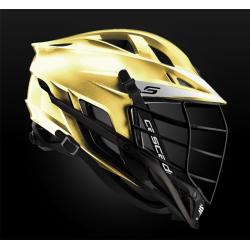 Cascade S Helmet Metallic Gold With Black Mask - Customizable