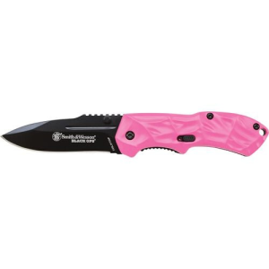 Smith & WessonA(R) SWBLOP3SMP Black Ops Mini M.A.G.I.C.A(R) Assisted Opening Drop Point Folding Knife