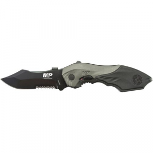 Smith & WessonA(R) M&PA(R) SWMP5LS Large M.A.G.I.C.A(R) Assisted Opening Clip Point Folding Knife
