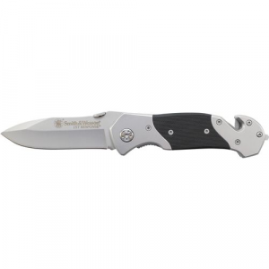 Smith & WessonA(R) SWFRS 1st Response Liner Drop Point Knife Partially