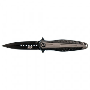 Smith & WessonA(R) M&PA(R) 1085893 Shield Dagger Stiletto Point Folding Knife