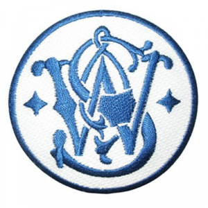 Smith & WessonA(R) Blue/White Logo Patch