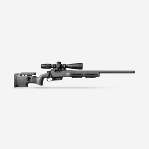Ridgeback, Remington 700 Short Action Stock-Black w/Gray Web