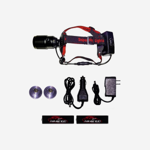 40KAP Flashlight Package Red and White