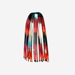 5in EZ HUB Skirts-Black Red Orange Swirl - 022SW