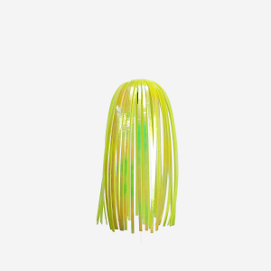 3in EZ HUB Skirts-Chartreuse Lime Alternating w Orange Accents - 311A