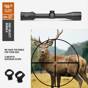 Meopro 3-9x40 mm and Talley Mount - Browning X-Bolt-Medium