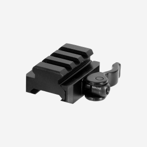 UTG 3-Slot QD Lever Mount Adaptor and Riser, Medium Profile