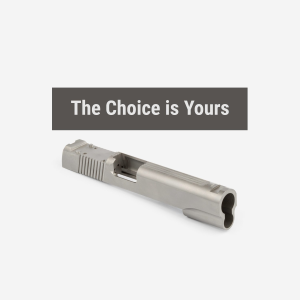 1911 GOVERNMENT 40 SW-10MM STAINLESS SLAB SLIDE