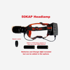 50KAP Headlamp Package-3-Green - White and 850nmIR